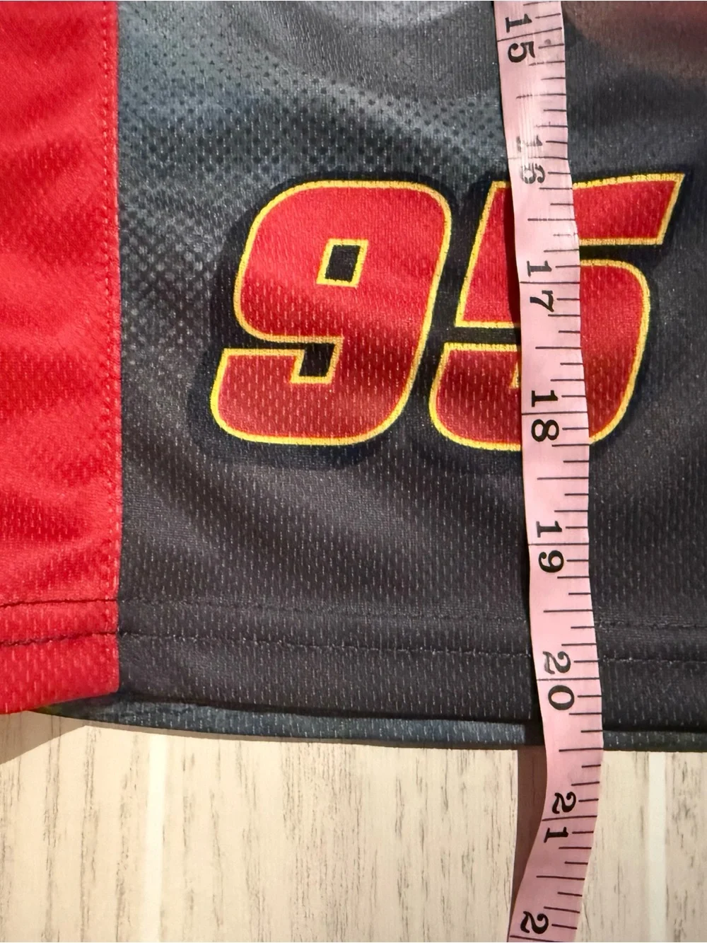 Disney Pixar Cars Boys 8 Lightning McQueen Jersey Shorts Set NWT